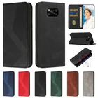 Чехол Poco X3 Pro для Xiaomi Poco X3 Pro, Магнитный кожаный чехол для телефона Xiaomi Poco M3 Pro PocoM3 M 3 X3 NFC M2 C3, чехол