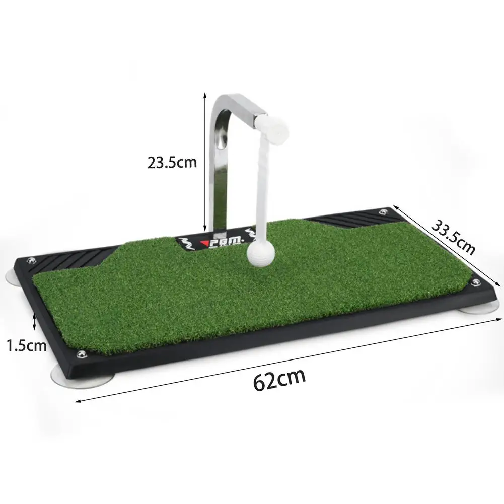 

Indoor 360 Degree rotating golf trainer swing trainer hitting mat Golf Training Aids Tool