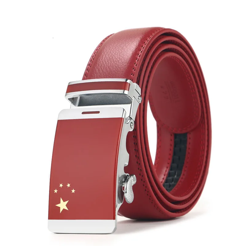 Ремень мужской длинный под джинсы с автоматической пряжкой 110-130 | Аксессуары для