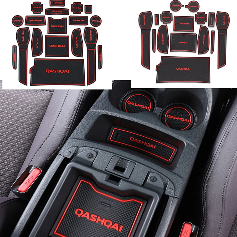 Резиновый дверной коврик для Nissan Qashqai J11 J10 2021 2020 2019 2018 2017 08-15 |