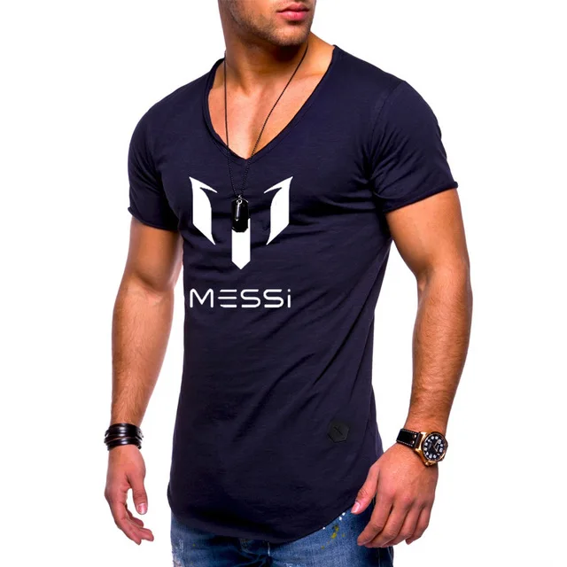 Футболка мужская с коротким рукавом и V-образным вырезом х/б | Автомобили