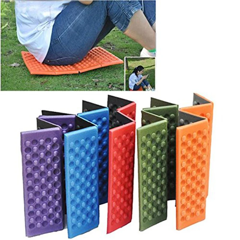 

Foldable Folding Outdoor Camping Mat Seat Foam XPE Cushion Portable Waterproof Chair Beach Picnic Mat Seat Hiking Activities Pad