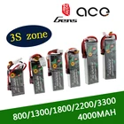 Аккумулятор Gens ACE 2S Lipo 3S, 7,4 В, 11,1 В, 800 мАч, 1300 мАч, 1800 мАч, 2200 мАч, 3300 мАч, 4000 мАч, 5300 мАч, с разъемом TXT60