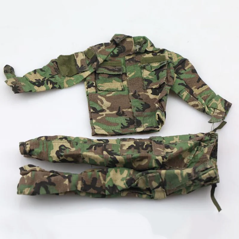 1/6 Scale FS-73005 Boy Man Military Uniform Clothes Male Battle Suit Clothing for 12" Action Figure Body Doll Toy