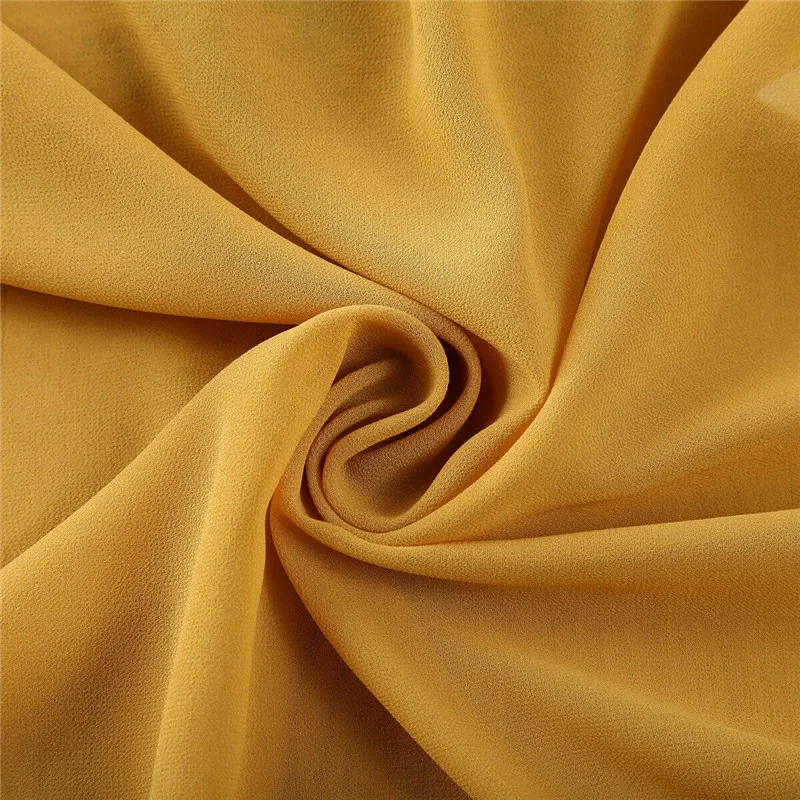 Женская Пляжная накидка на бикини однотонная парео шифоновая Женский