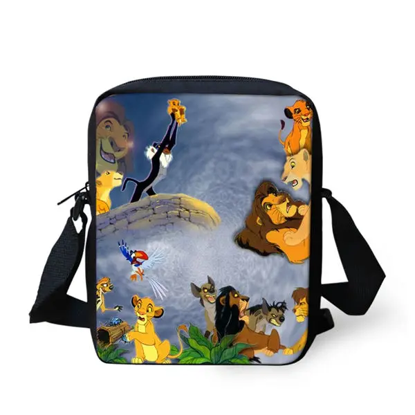 CDWX2814E HaoYun Детский Школьный Рюкзак Kawaii The Lion King школьные сумки с рисунком героев мультфильмов, маленькие животные, комплект из 3 предметов, школьные сумки - Цвет: CDWX2814E