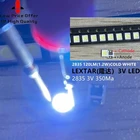 Оригинальная светодиодная подсветка LEXTAR 2835 3528 1210 3 в 1 Вт-2 Вт SMD для ремонта подсветки телевизора, ЖК-подсветка холодного белого цвета, 50 шт.лот