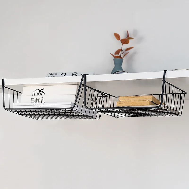 Подвесная корзина под шкаф полотенце одеяло корзины для хранения одежды полка в