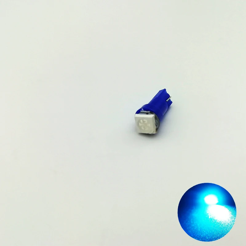 Рисунок 6 - голубые светодиодные лампы для