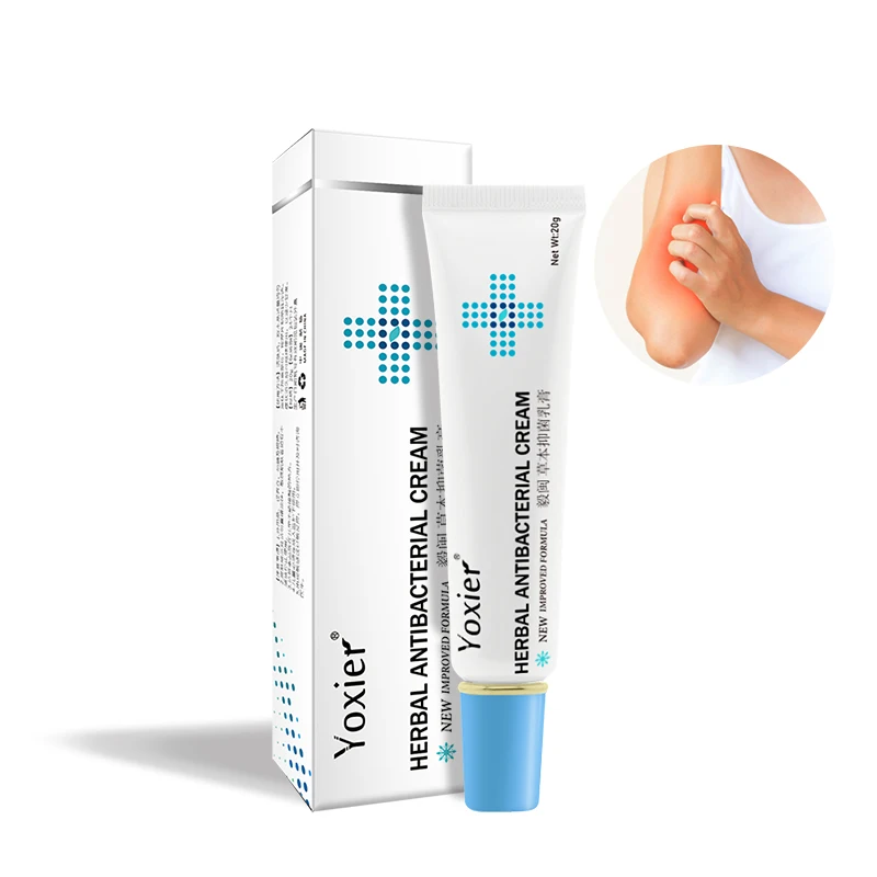 

Yoxier Herbal Antibacterial Cream, Psoriasis, Itching Relief, Eczema, Rash, Urticaria, Peeling Treatment, External Skin