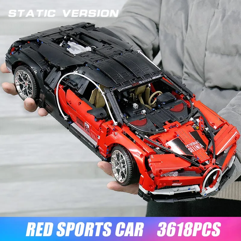 3618 шт. серия MOC Technic Car модель суперавтомобиля строительные блоки Наборы кубиков