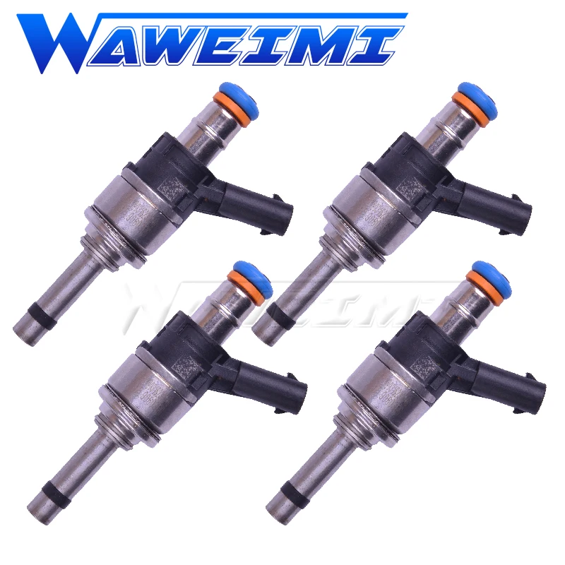 

WAWEIMI 4 Pieces Fuel Injector OEM 07L906036G For Audi A3 Q5 Volkswagen Beetle 2.0 L4 High Quality