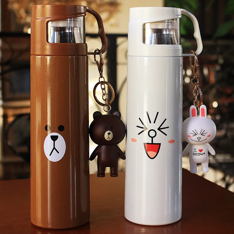 Высококачественный мультяшный прекрасный термос симпатичный кофейный кружка