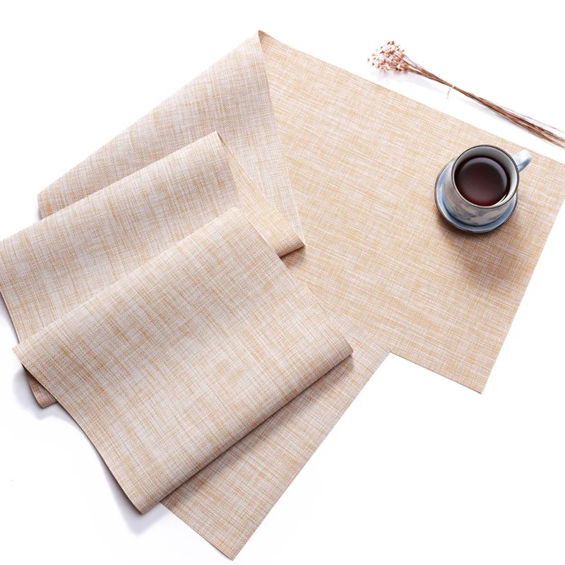 1 шт. виниловая Полиэстеровая скатерть в простом стиле для стола из ПВХ