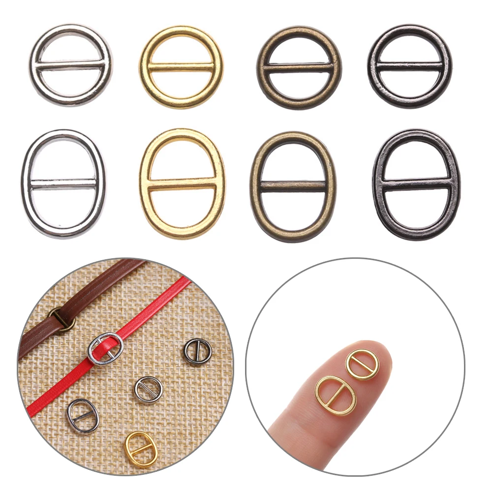 Мини пряжки для кукольной обуви сделай сам сверхмаленькие ремня Tri glide аксессуары