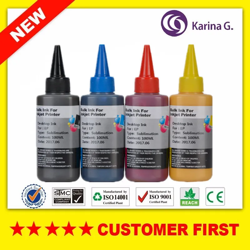 100 мл сублимационные чернила для теплопередачи принтеров Epson многоразовый