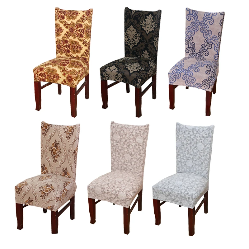 Винтажная столовая Универсальная крышка стула растягивающийся стул из