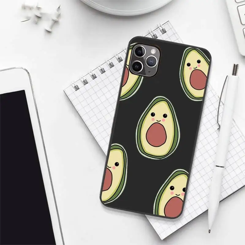 

avocado aesthetic Gteen Fruit Phone Case for iPhone 12 11 mini pro XS MAX 8 7 6 6S Plus X 5S SE 2020 XR
