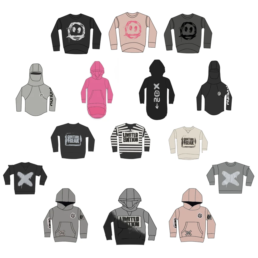 На мягкой подкладке Толстовка для детей NX бренд 2020 новая одежда на осень и зиму