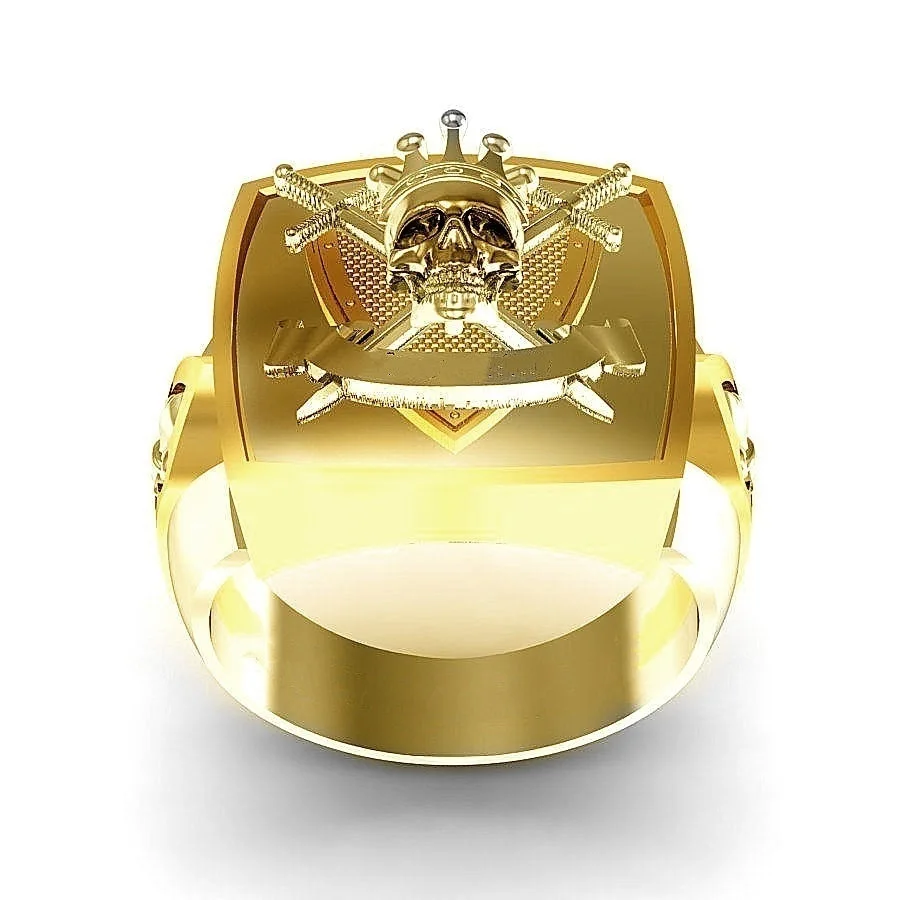 VILAGE Прохладный мальчик мода 316L из нержавеющей стали череп кольцо Ювелирное