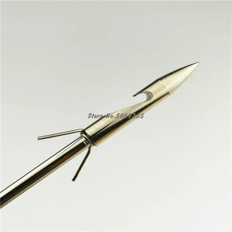 Низкая цена 3 шт. нержавеющая сталь лук рыба рыболовная Рогатка головки