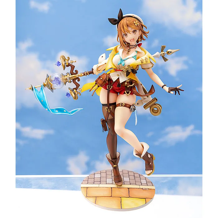 

In Stock Reisalin Stout Anime Figure Atelier Ryza 2 Ushinawareta Denshou To Himitsu No Yousei Action Toy Figures 1/7 24Cm Models
