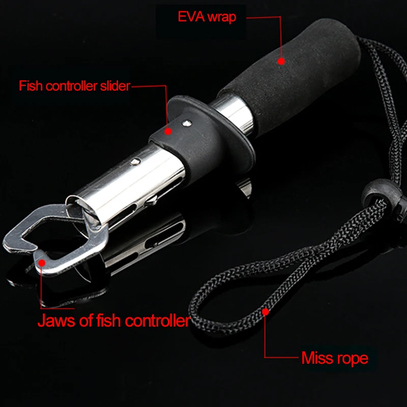 

Fish Lip Trigger Lock Gripper Clip Clamp Grabber Fish Gripper Pliers Lip Grip Clamp Grabber Trigger Lock Tackle Tool Accessory