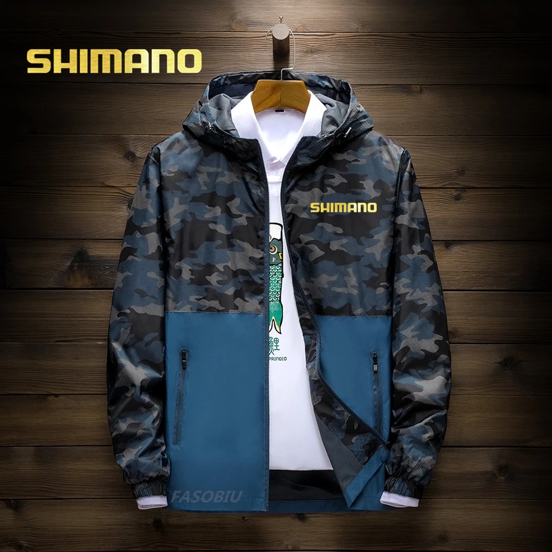 

Daiwa Outdoor for Fshing Jacket Men Hooded Camouflage Fishing Shirt Quick Dry Clothing Quick Dry Multi-pocket Fishing Clothes