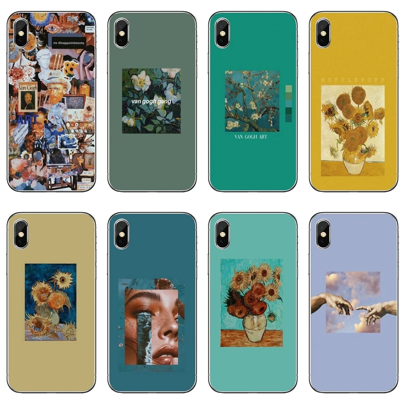 Чехол Ван Гога для Sony Xperia Z5 C6 L2 XA1 XA2 XZ1 XZ2 compact Premium LG G5 G6 G7 Q6 Q7 Q8 Q9 V30 V20 V10|Бамперы| |