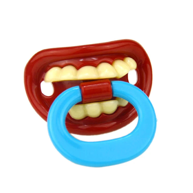 1 шт. забавная Силиконовая пустышка для малышей шутка Детская уход за ребенком
