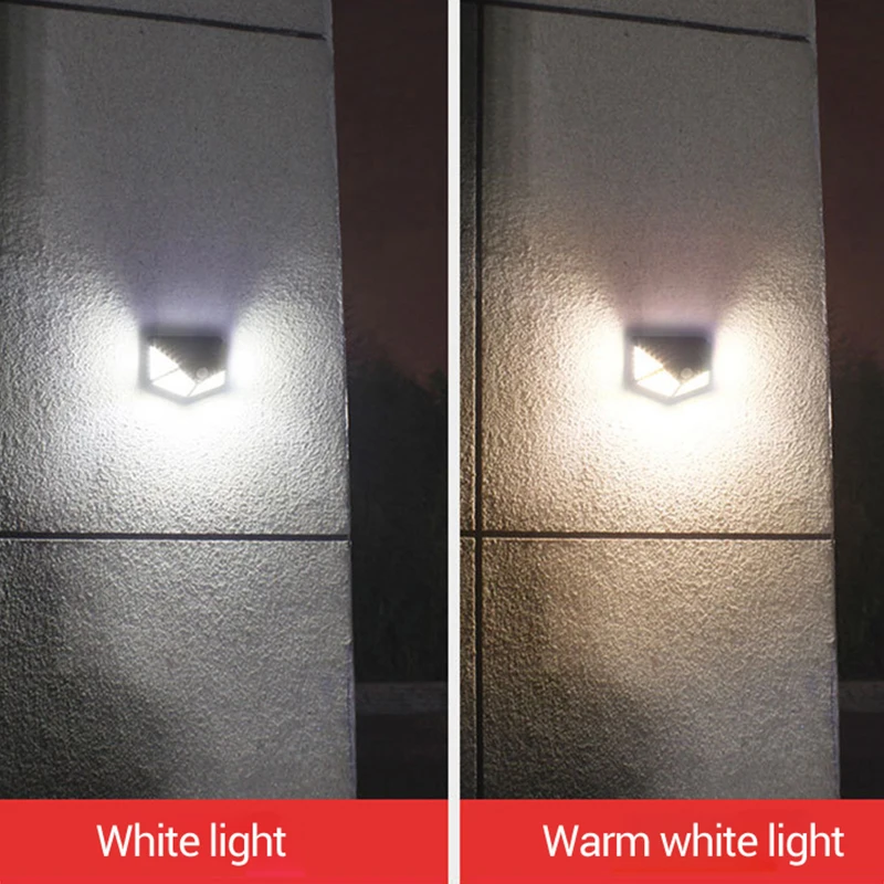 Outdoor Waterproof Solar Wall Light With Motion Sensor 2 pcs /lot Garden Path ABS PIR 3 Modes Outside Mounted Lights | Освещение