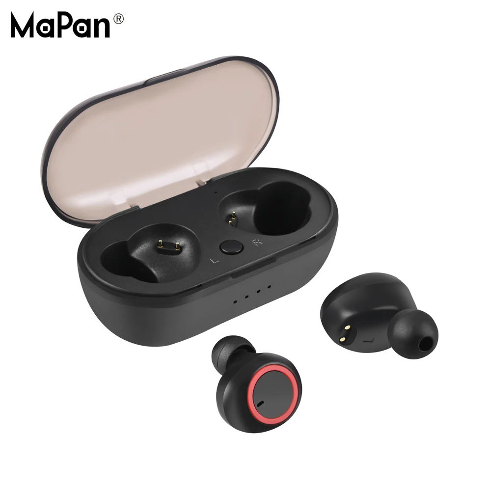 MaPan Bluetooth наушники дешевые популярные TWS влагозащищенные перезаряжаемые
