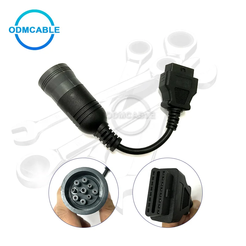 

Диагностический кабель для дизельного автомобиля, 9-контактный кабель 88890302 VOCOM 9-контактный кабель для грузовика, диагностический инструмен...