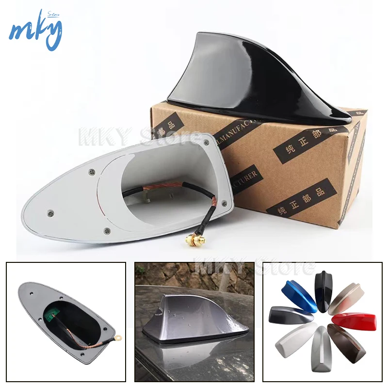 

Universal Car Shark Fin Antenna Auto Radio Signal Aerials Roof Antennas for BMW/Toyota/Hyundai/VW/Kia/Nissan Car Styling