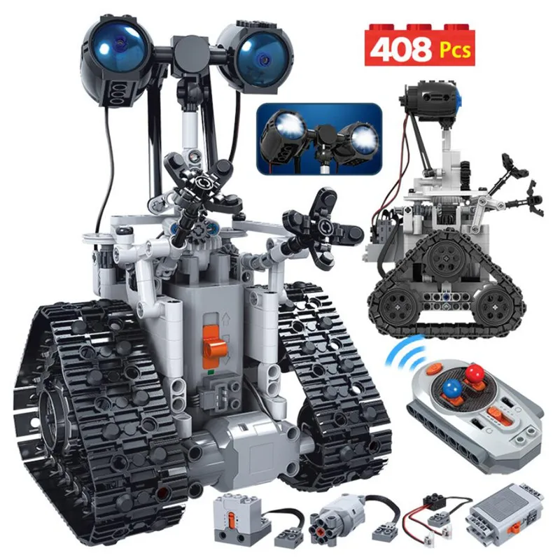 Конструктор Lepin Technic с дистанционным управлением умный робот-кирпичи игрушки для