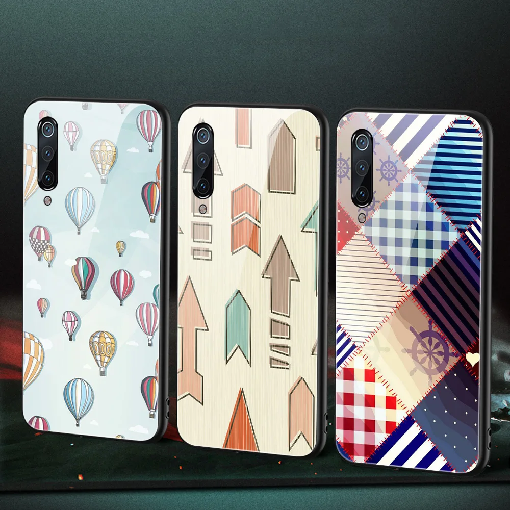 

ciciber Glass Case for Xiaomi Redmi Note 8 9 10X 7 8A 10 9S 8T 9T A3 A2 6X 5X Pro Max Mix 2s Lite F1 Cute fashion Art Funda Capa