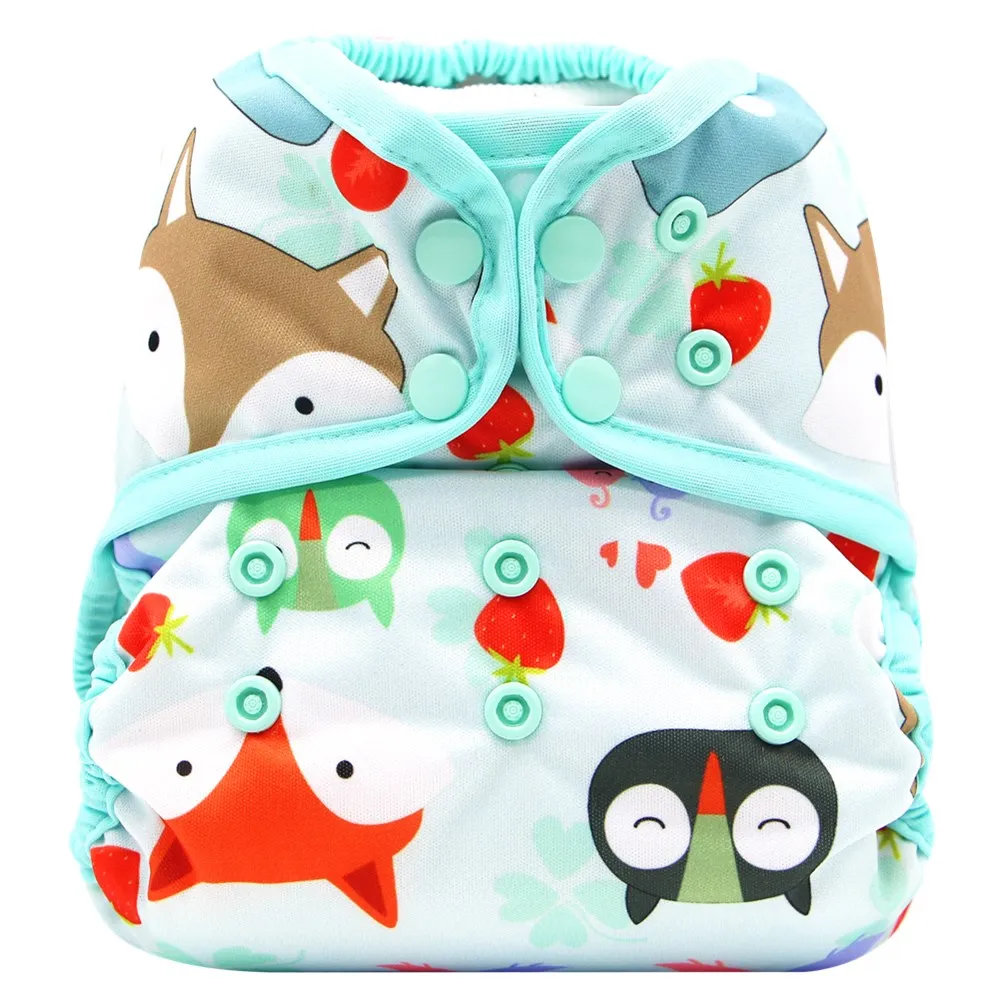 

Asenapp Cloth Diapers Cover Baby One Size Gril Boy Nappy Cloth Diaper Cover Fits 3-15kg Baby Nappies Waterproof Breathable