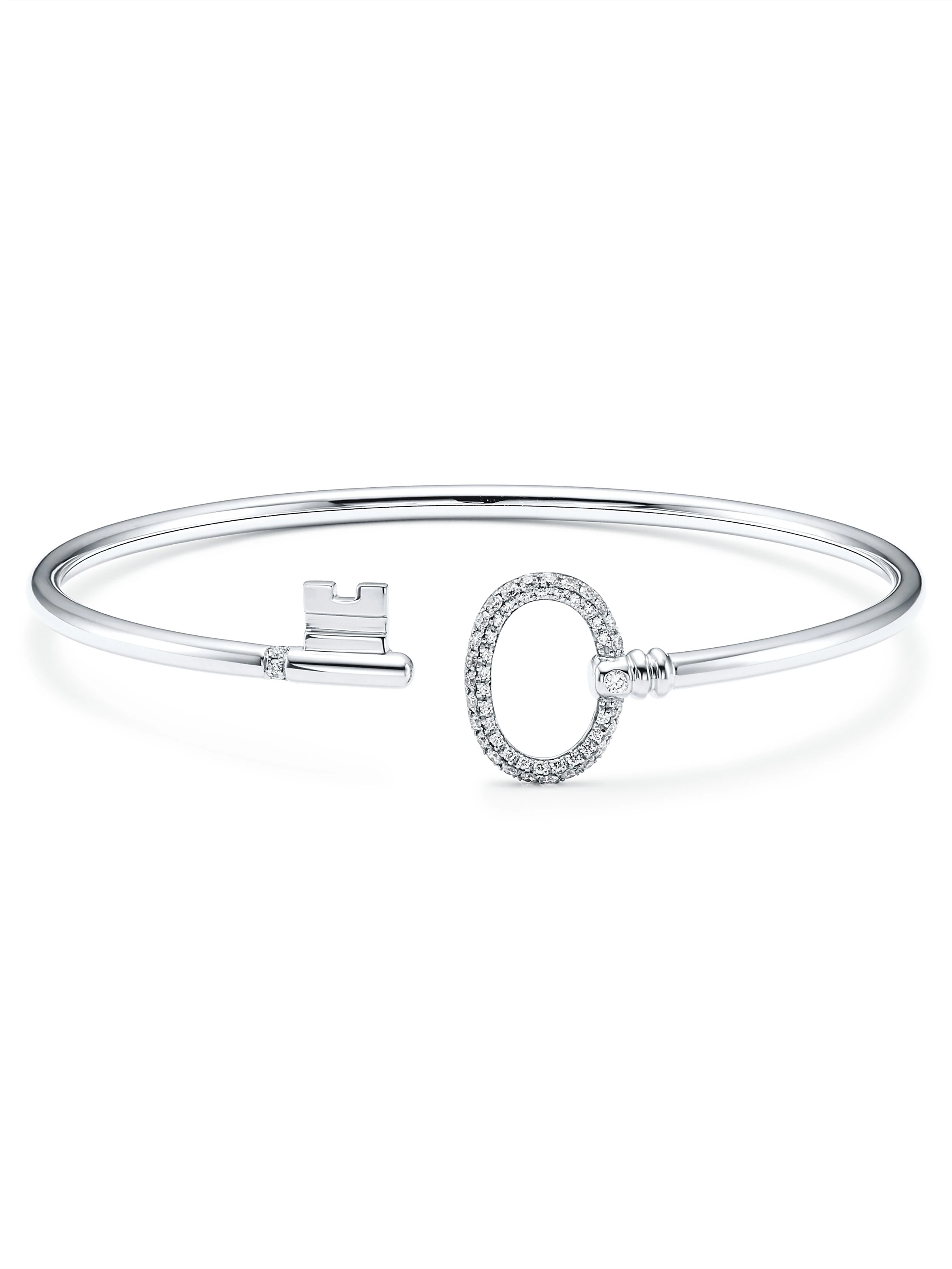 

Anniversary couple hot sale hot sale stone inlaid oval coil bracelet