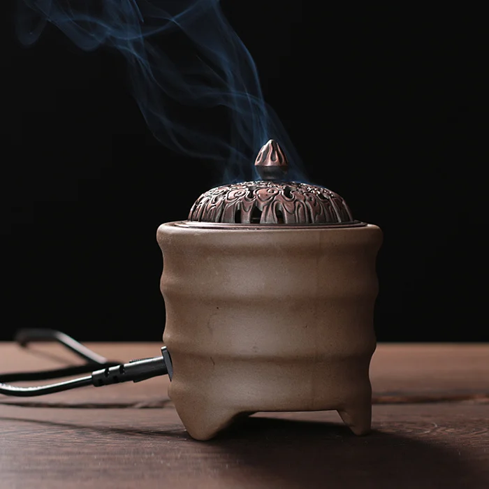 Обратный Ладан эфирное масло Керамика курильница электрическая горелка ладана