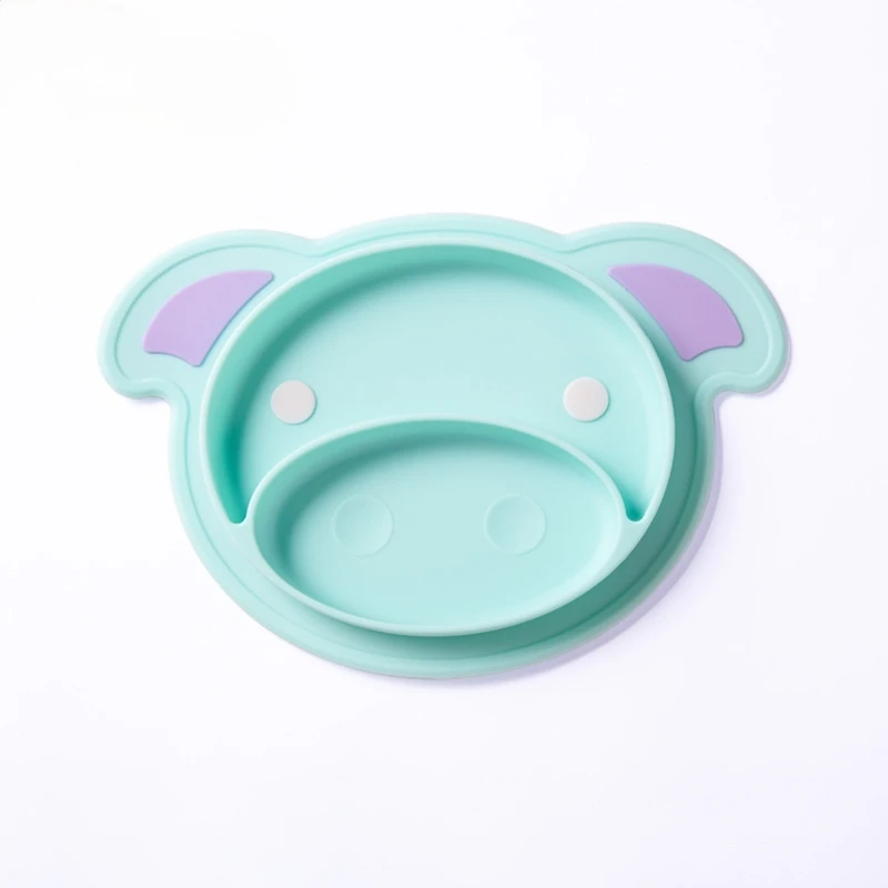 

Baby Kid Children Silicone Bowl Plate Dish Feeding Bowl Set Dinnerware Tableware Gadgets