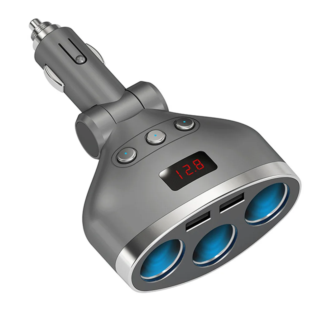 3 способа многофункциональное автомобильное USB зарядное устройство разветвитель