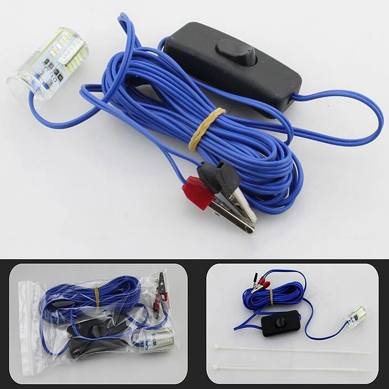 12V 5W Светодиодная лампа светильник 2835 SMD 48 Светодиодный подводный светодиодный