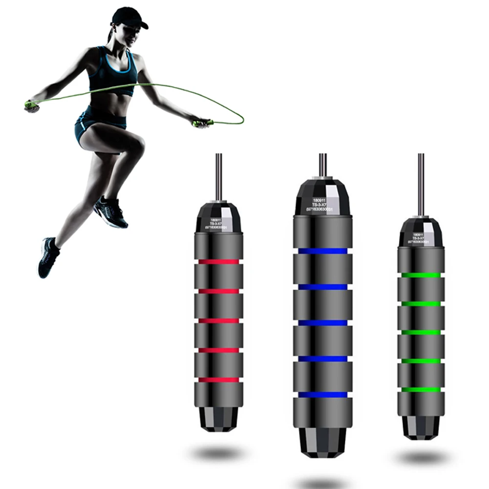 Скакалка для аэробических упражнений боксерская фитнеса с регулируемым