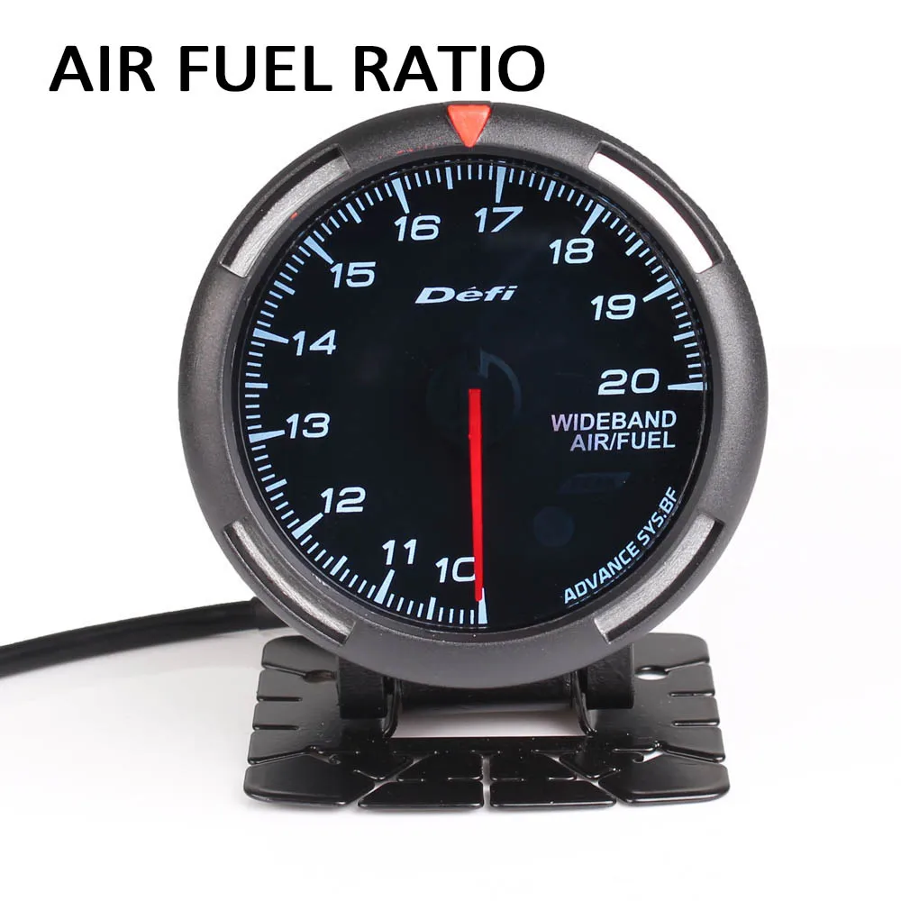 Air fuel ratio Defi Advance BF 2,5 дюймов 60 мм автоматический датчик высокой производительности турбонаддув/температура воды/Температура масла/Масляный Пресс/Топливный пресс - Цвет: Air fuel ratio