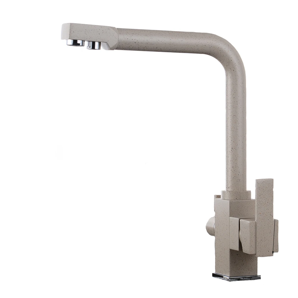 

Filter Kitchen Faucet Drinking Water Single Hole Black Hot and cold Pure Water Sinks Deck Mounted Mixer Tap 81058