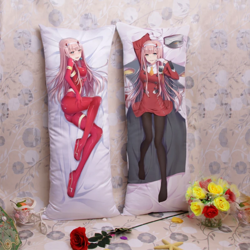 Милые аниме DARLING in the FRANXX Zero две наволочки дакимакура Чехол Сексуальная девушка 3D