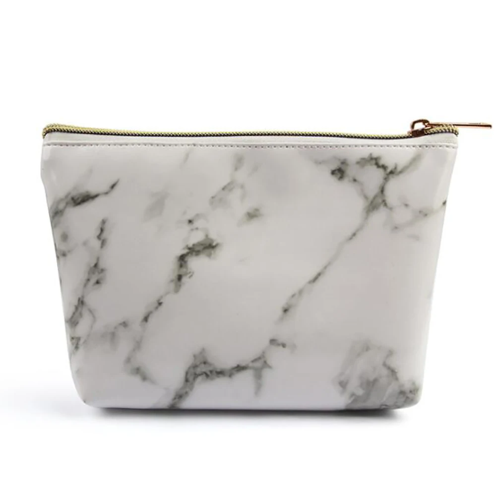 

3pcs Fashion Large Portable Cute Zipper Pencil Case Pen Box Bags Marble Makeup Cosmetic Brush Storage Supplies
