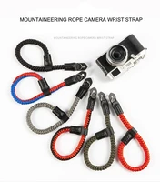 climbing nylon rope camera wrist strap hand strap for camera leica canon fuji nikon olympus pentax sony