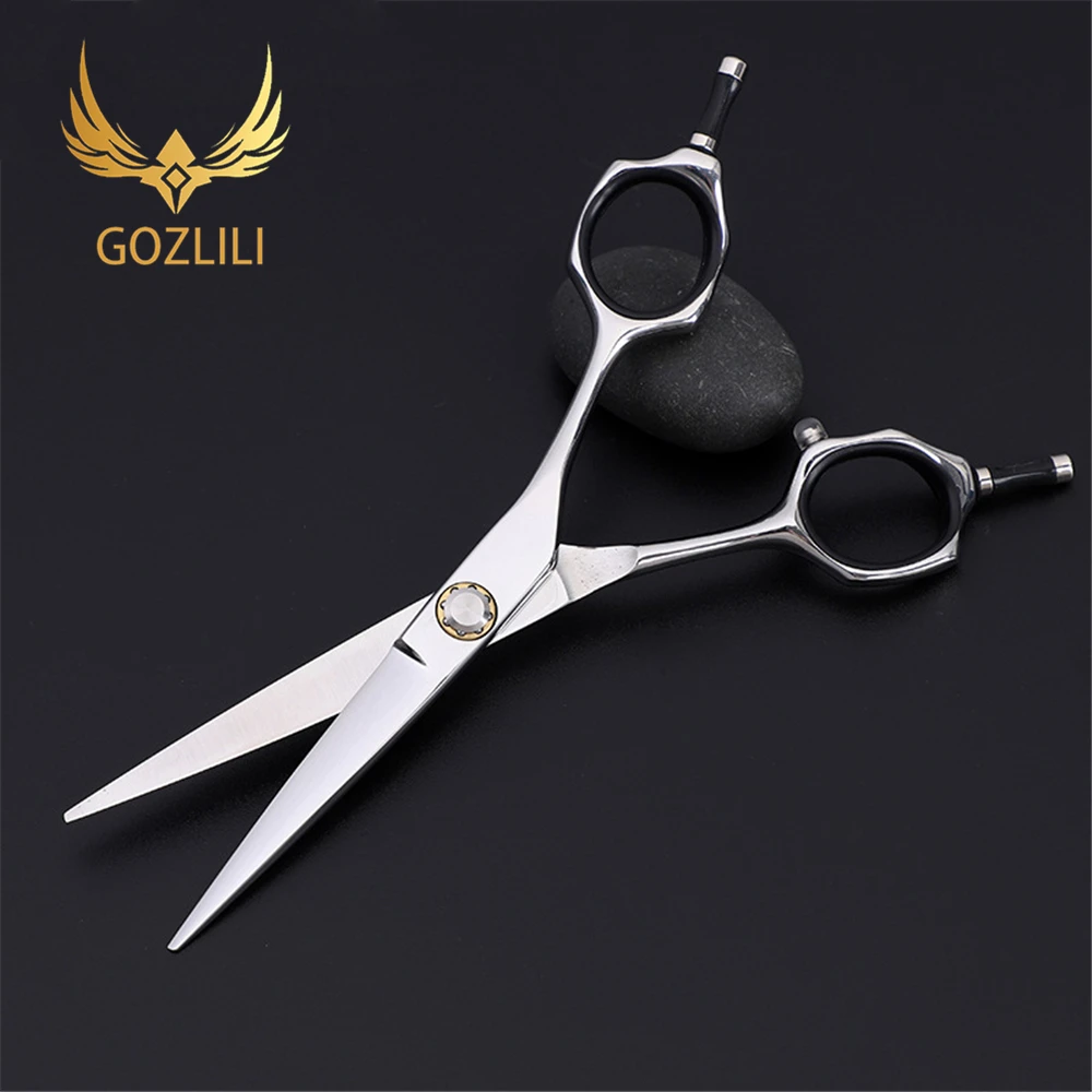 Японские Ножницы GOZLILI 440C 5 дюйма профессиональные ножницы с большим несущим