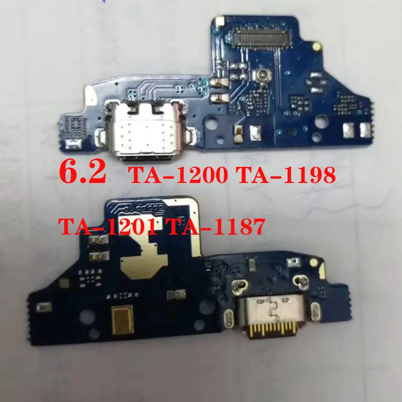 For Nokia 6.2 TA-1200 TA-1198 TA-1201 TA-1187 USB Charging Port Dock Connector Flex Cable Jack Parts |